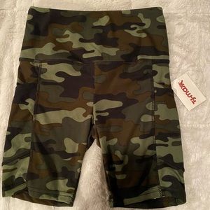 Camo bike shorts